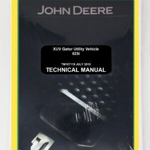 john deere xuv 825i gator technical service repair shop manual tm107119